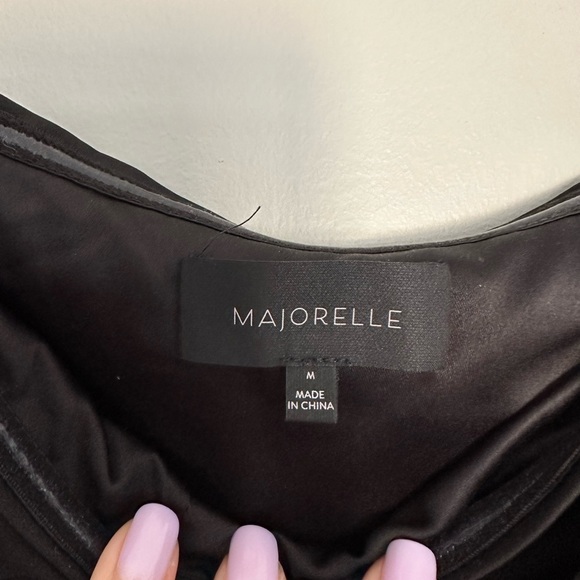 MAJORELLE  Rhapsody Dress in Black size medium - Picture 4 of 4